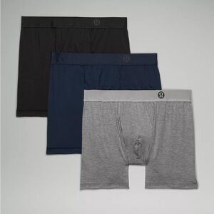 Set of 3 men’s Lululemon boxer briefs with fly, unworn